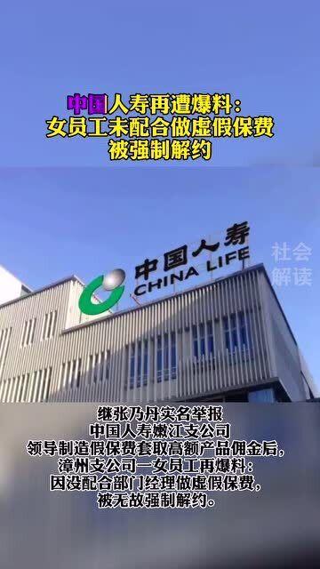女子爆料中国人寿视频  第3张